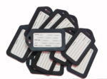 Kidultz (Pack of 12) Luggage Tags, Smart Tags for Travel suitcases, School Bags, etc..for Easily identication of Bags Available with Silicon Band - Image 4