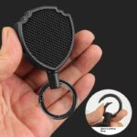 Kidultz Heavy Duty I'd Card Retractable Black Stylish Shield identity Card yoyo Pulley reel, Key Chain id card Holder Belt Clip for id Cards rope for office staff, employee and students - Image 14